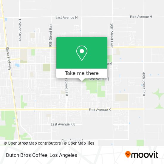 Mapa de Dutch Bros Coffee