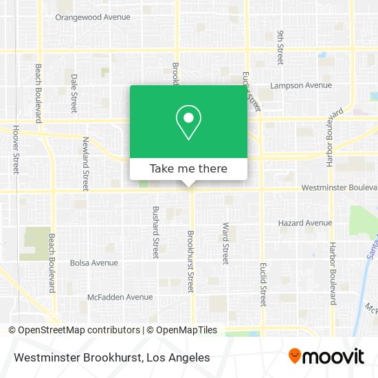 Westminster Brookhurst map