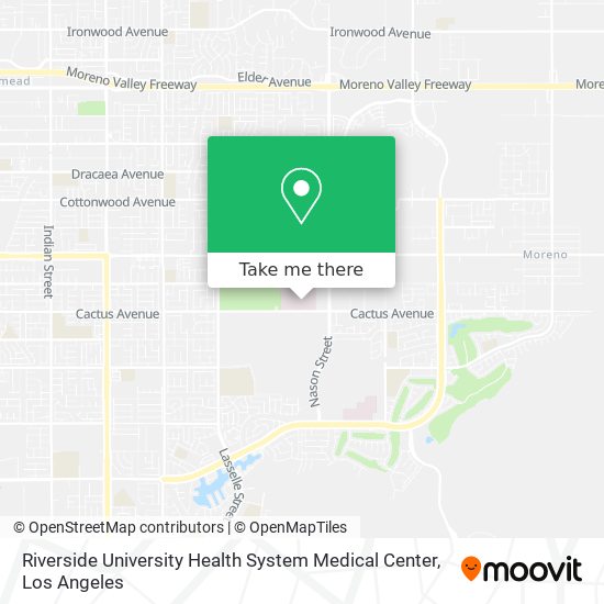 Riverside University Health System Medical Center map