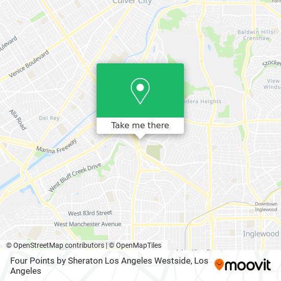 Mapa de Four Points by Sheraton Los Angeles Westside