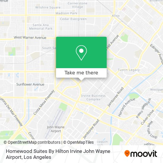 Homewood Suites By Hilton Irvine John Wayne Airport map