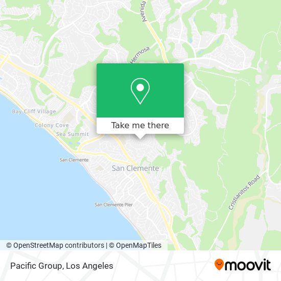 Mapa de Pacific Group