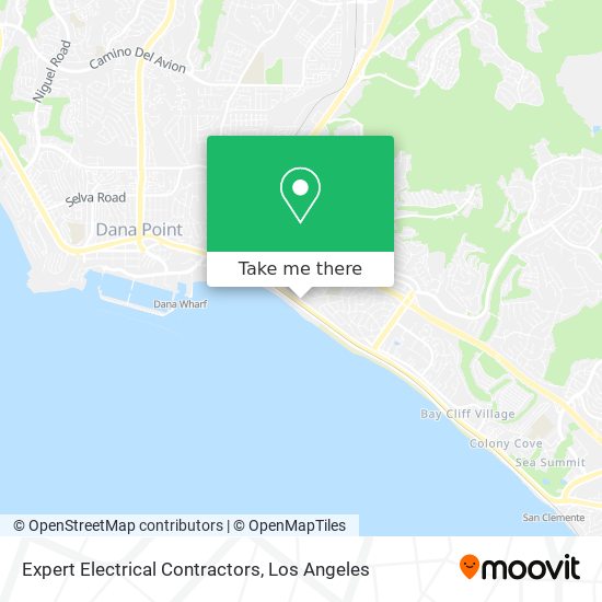 Expert Electrical Contractors map