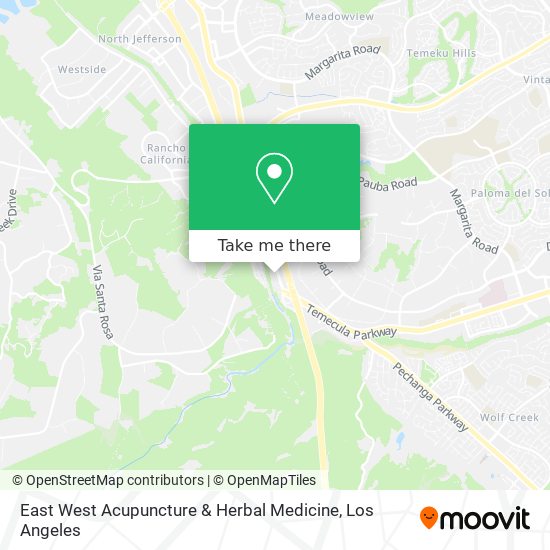 East West Acupuncture & Herbal Medicine map