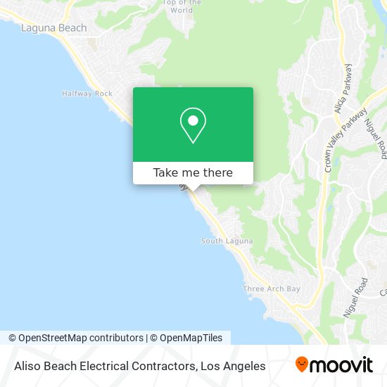 Mapa de Aliso Beach Electrical Contractors