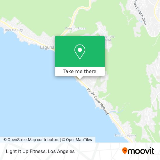 Mapa de Light It Up Fitness