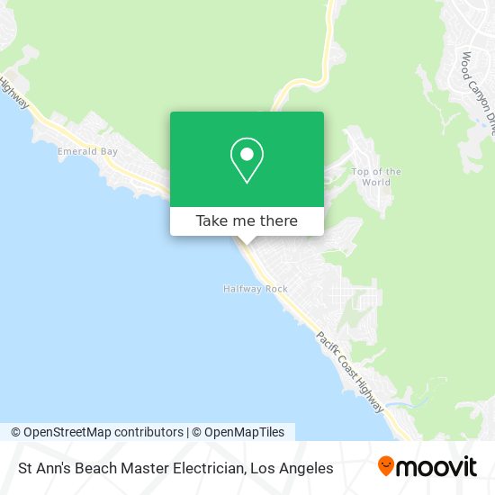 St Ann's Beach Master Electrician map