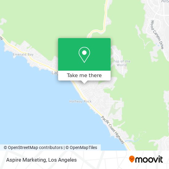 Aspire Marketing map