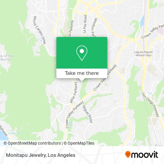 Monitapu Jewelry map