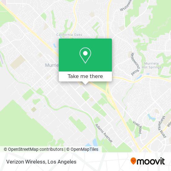 Verizon Wireless map