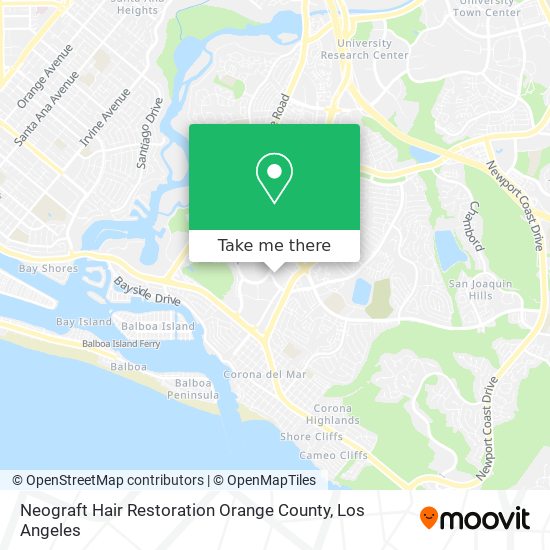 Neograft Hair Restoration Orange County map