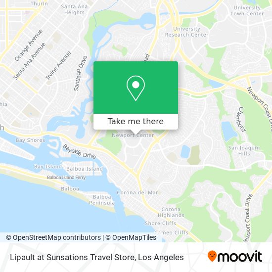 Lipault at Sunsations Travel Store map
