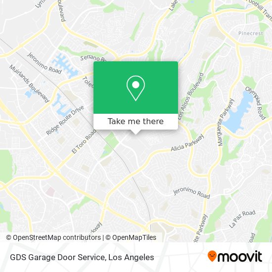 GDS Garage Door Service map