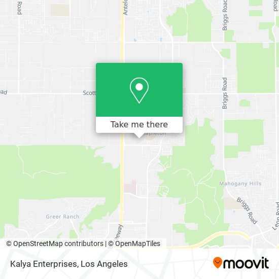 Mapa de Kalya Enterprises