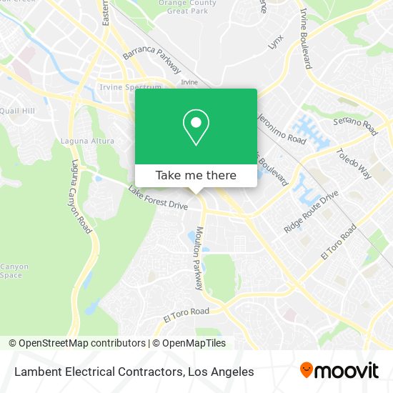 Mapa de Lambent Electrical Contractors