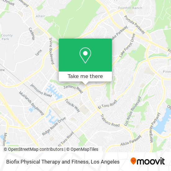 Biofix Physical Therapy and Fitness map