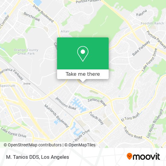 M. Tanios DDS map