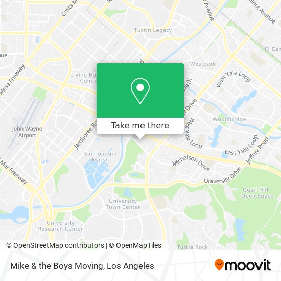 Mapa de Mike & the Boys Moving