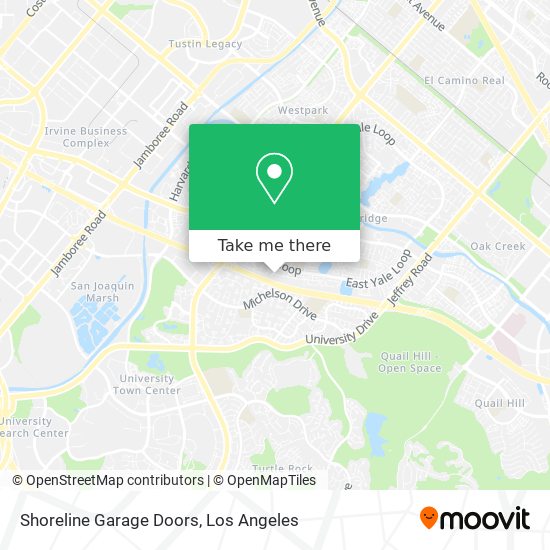 Mapa de Shoreline Garage Doors