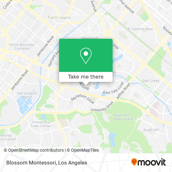 Blossom Montessori map