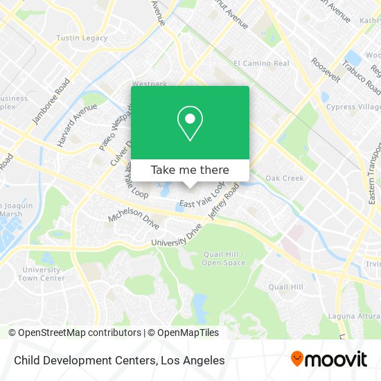 Child Development Centers map