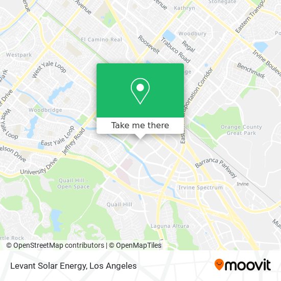 Mapa de Levant Solar Energy