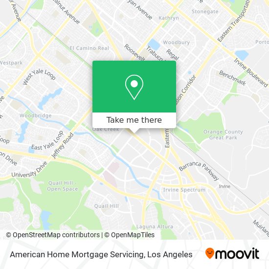 Mapa de American Home Mortgage Servicing