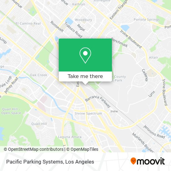 Mapa de Pacific Parking Systems