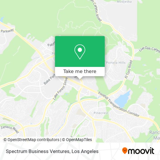 Spectrum Business Ventures map