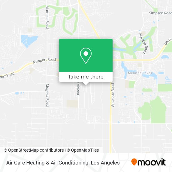 Air Care Heating & Air Conditioning map