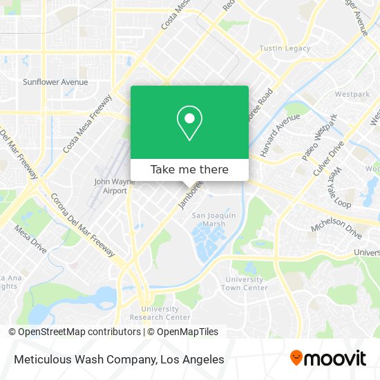 Meticulous Wash Company map