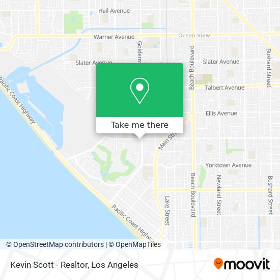 Kevin Scott - Realtor map