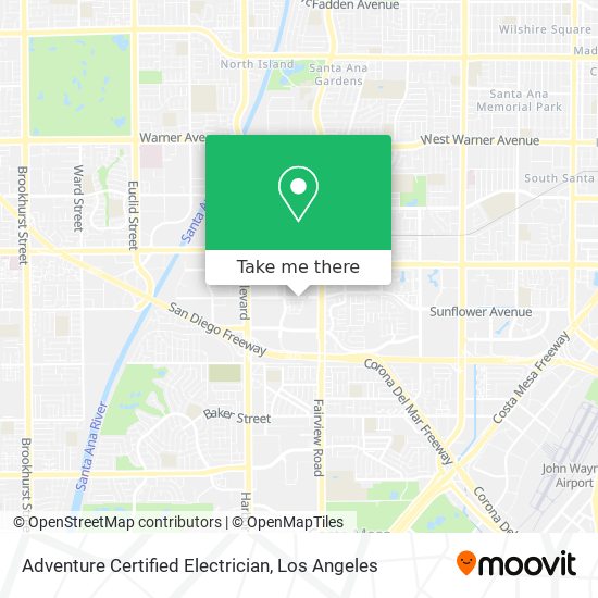 Adventure Certified Electrician map