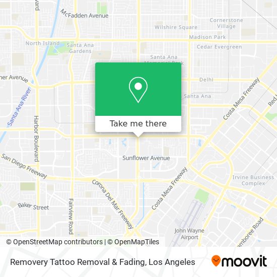 Removery Tattoo Removal & Fading map