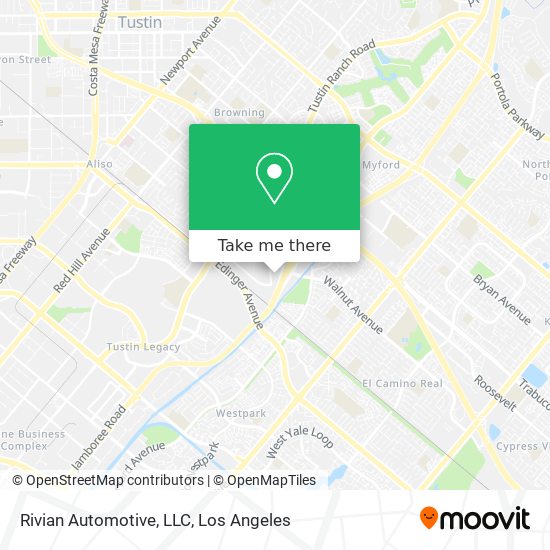 Rivian Automotive, LLC map