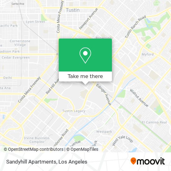 Sandyhill Apartments map