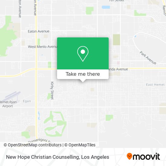 New Hope Christian Counselling map