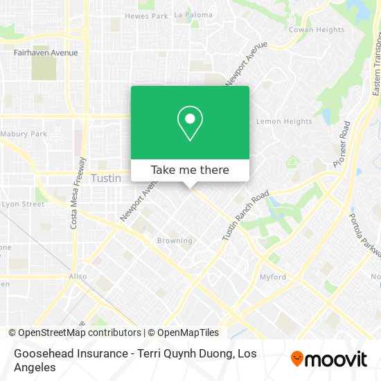 Mapa de Goosehead Insurance - Terri Quynh Duong