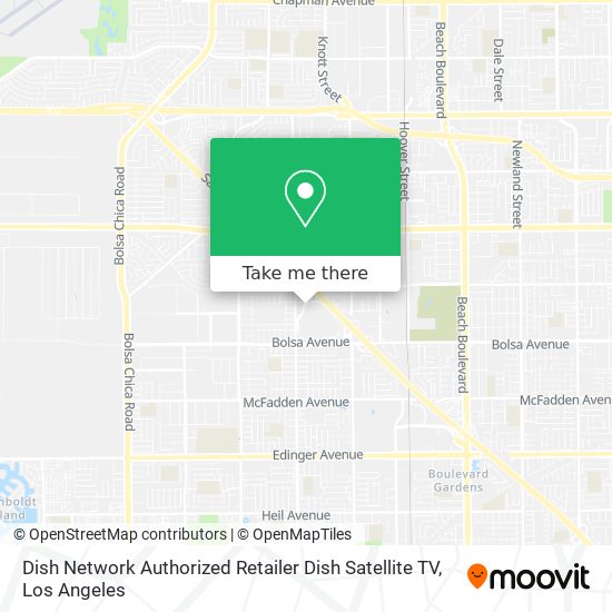 Dish Network Authorized Retailer Dish Satellite TV map