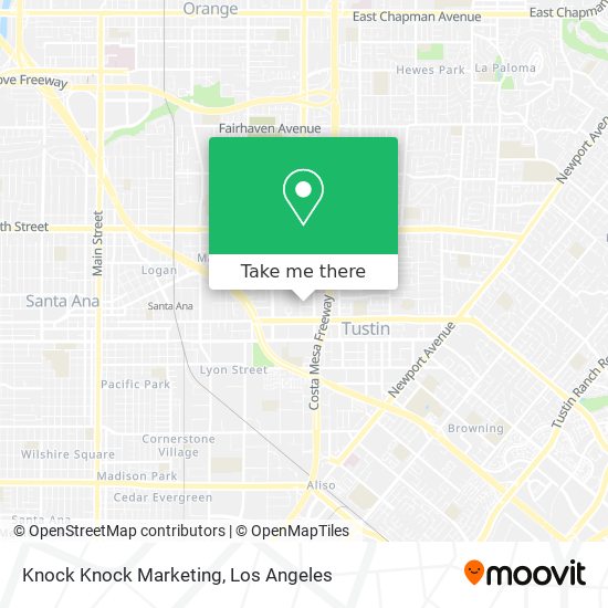 Mapa de Knock Knock Marketing