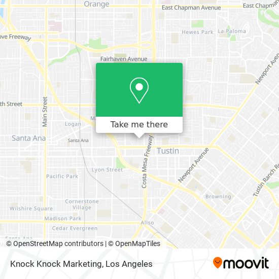 Knock Knock Marketing map