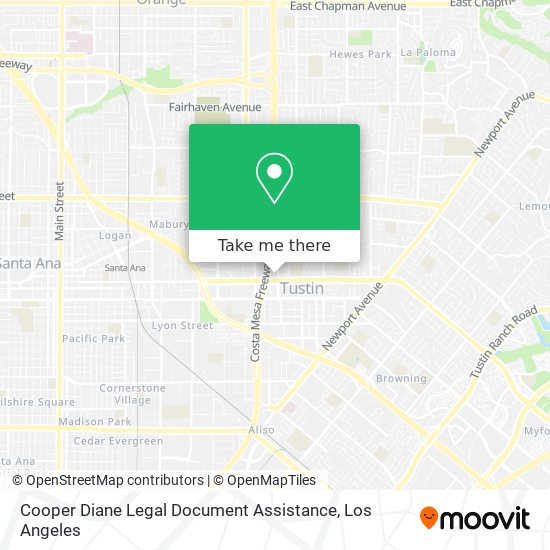 Mapa de Cooper Diane Legal Document Assistance