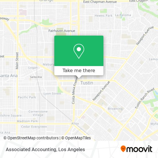 Mapa de Associated Accounting