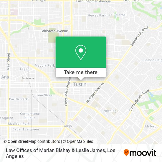 Mapa de Law Offices of Marian Bishay & Leslie James