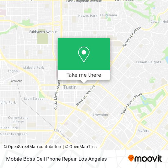 Mapa de Mobile Boss Cell Phone Repair