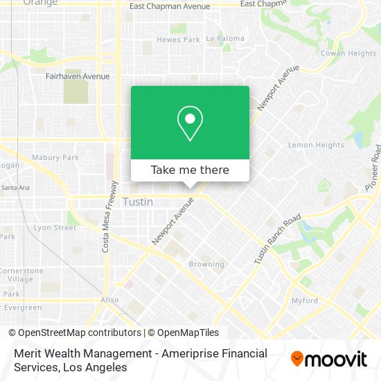 Mapa de Merit Wealth Management - Ameriprise Financial Services