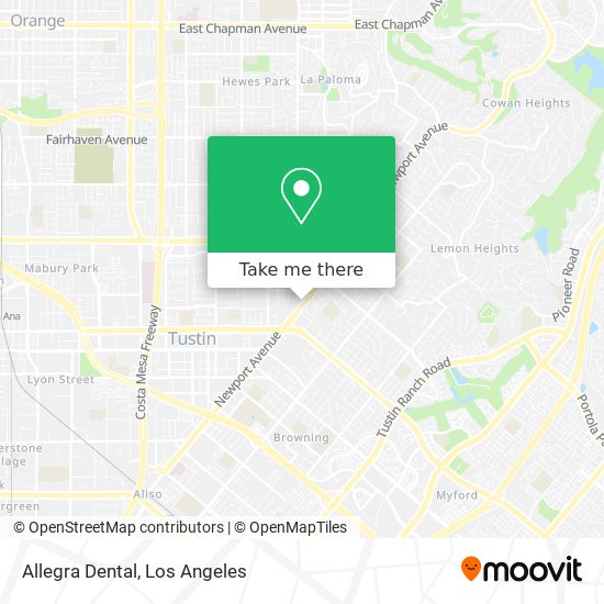 Allegra Dental map