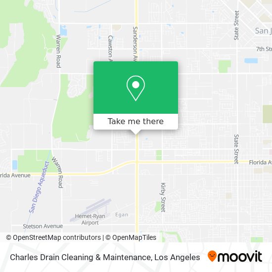 Charles Drain Cleaning & Maintenance map