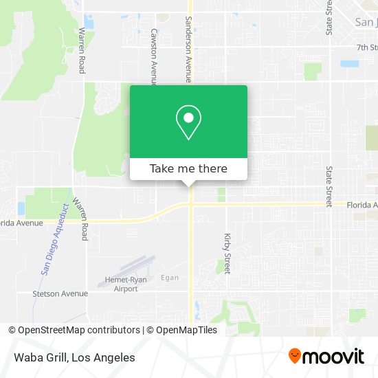 Waba Grill map