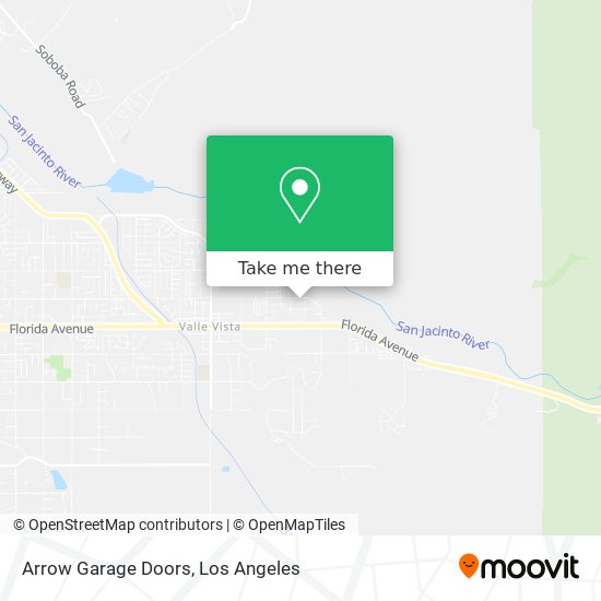 Mapa de Arrow Garage Doors